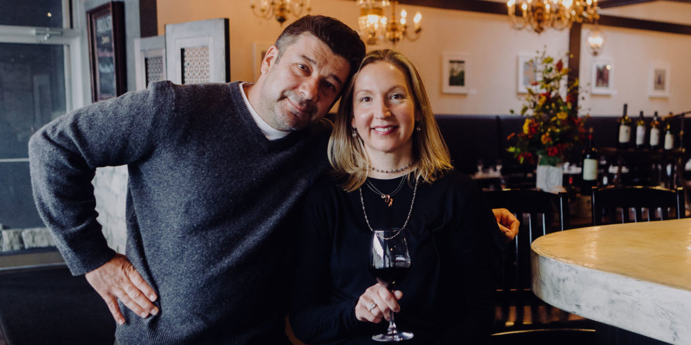 Dario’s Brasserie owners Dario Schicke and Amy Schicke